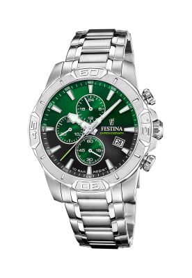 Reloj F20704/5 Festina Verde Hombre Timeless Chronograph