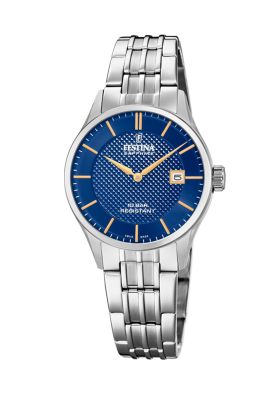 Reloj F20006/3 Festina Swiss Azul Mujer Swiss Made