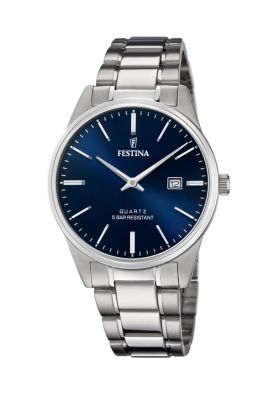 Reloj F20511/3 Festina Plateado Hombre Acero Clásico