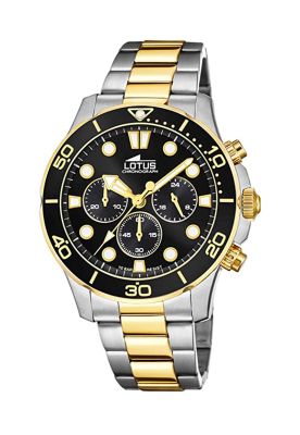 Reloj 18757/2 Lotus Negro Hombre Crono Deportivo