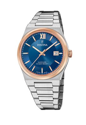 Reloj F20036/2 Festina Swiss Azul Hombre My Swiss Time