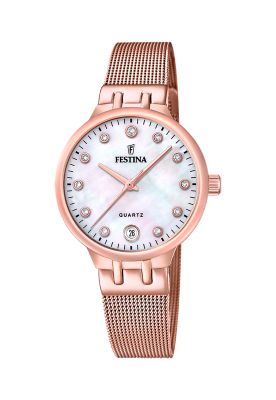Reloj F20716/1 Festina Blanco Mujer Mademoiselle