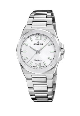 Reloj C4775/1 Candino Swiss Plateado Mujer Newness