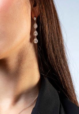 Imagen 2 del producto Aros LP3794-4/1 Lotus Silver Mujer Leros