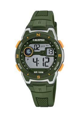 Reloj K5853/2 Calypso Verde Infantil Digital Crush