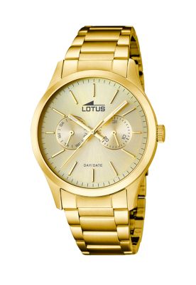 Reloj 15955/2 Lotus Dorado Hombre Minimalist