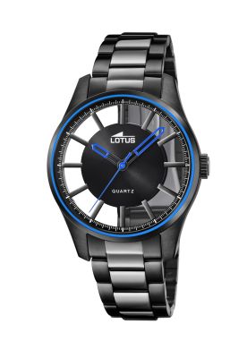 Reloj 18906/1 Lotus Negro Mujer Minimalist
