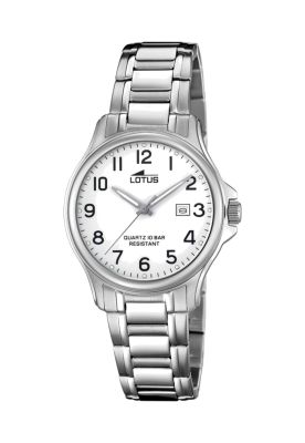 Reloj 18655/1 Lotus Blanco Mujer Acero Clasico