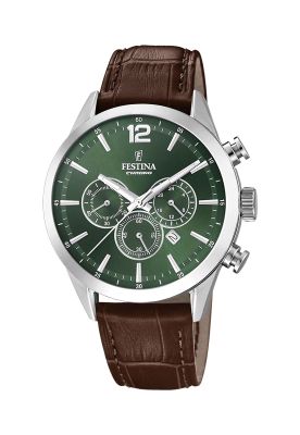 Reloj F20542/8 Festina Verde Hombre Timeless Chronograph