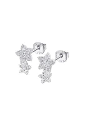 Aros LP3836-4/1 Lotus Silver Mujer Trendy