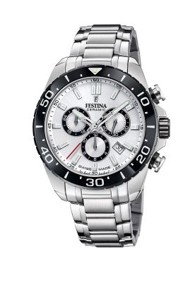 Imagen 1 del producto Reloj F20042/1 Festina Swiss Blanco Hombre CHRONO