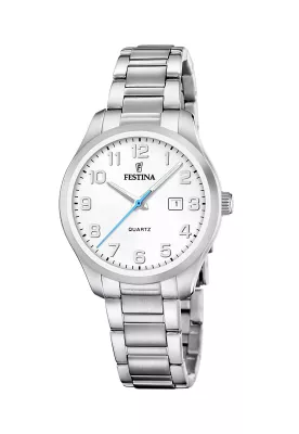 Reloj F20737/1 Festina Blanco Mujer Acero Clasico