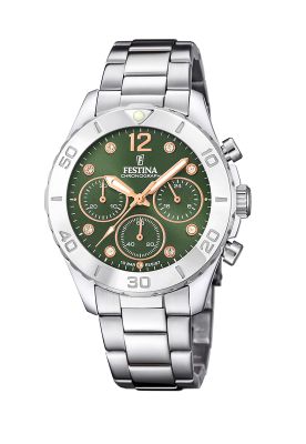 Reloj F20603/5 Festina Verde Mujer Boyfriend Collection