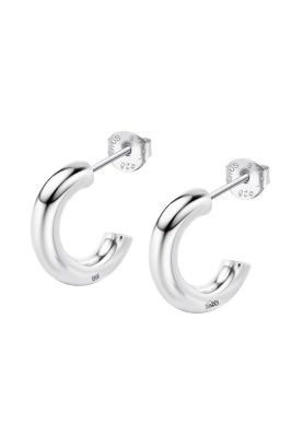 Aros LP3854-4/2 Lotus Silver Mujer Hoops