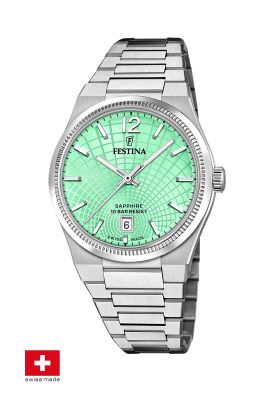 Reloj F20052/4 Festina Swiss Verde Mujer Rive Collection