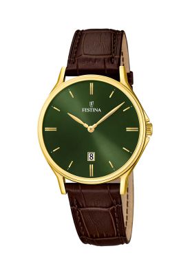 Reloj F16747/5 Festina Verde Hombre Correa Clasico
