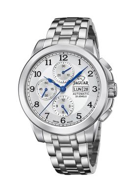 Reloj J978/1 Jaguar Plateado Hombre Automatico