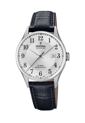 Reloj F20007/1 Festina Swiss Gris Hombre Swiss Made