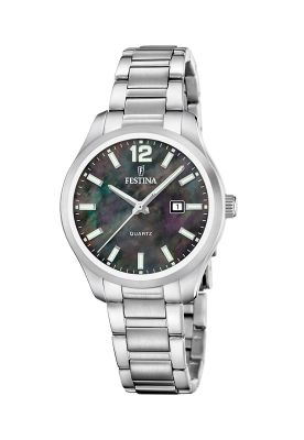 Reloj F20737/7 Festina Negro Mujer Acero Clasico