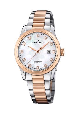 Reloj C4739/1 Candino Swiss Blanco Nácar Mujer Couples Classic