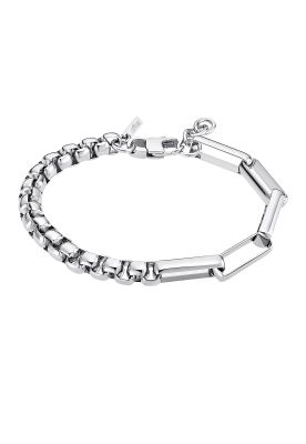 Pulsera LS2302-2/1 Lotus Style Hombre Men In Black