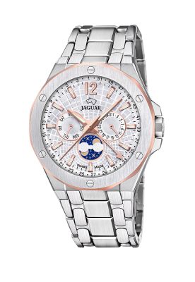 Reloj J1039/1 Jaguar Swiss Plata Hombre Diplomatic