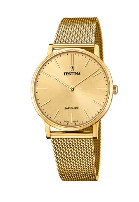 Reloj F20022/2 Festina Swiss Dorado Hombre Swiss Made