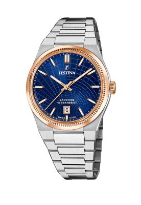 Reloj F20065/2 Festina Swiss Azul Hombre Rive Collection