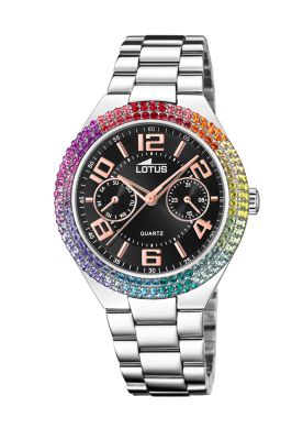 Reloj 18907/2 Lotus Negro Mujer Bliss
