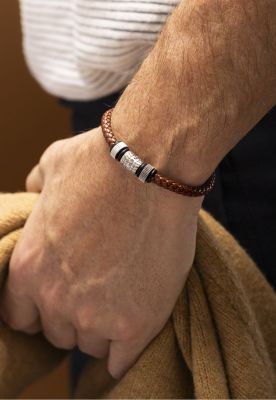 Imagen 2 del producto Pulsera LS2549-2/2 Lotus Style Marrón Hombre Urban Man