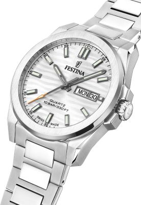 Imagen 2 del producto Reloj F20073/1 Festina Swiss Plata Hombre Acero Clasico