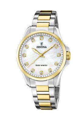 Reloj F20655/1 Festina Crema Mujer Solar Energy