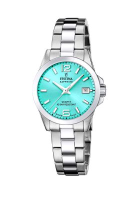Reloj F20049/4 Festina Swiss Azul Mujer Acero Clasico