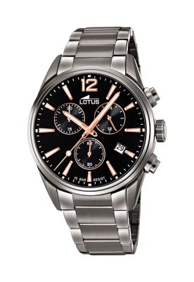 Imagen 1 del producto Reloj 18682/2 Lotus Negro Hombre Chrono