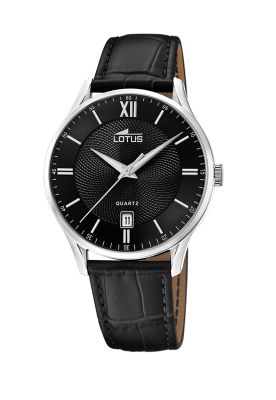 Reloj 18402/J Lotus Negro Hombre Revival