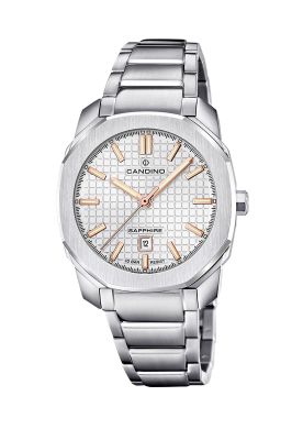 Reloj C4778/2 Candino Swiss Plata Mujer