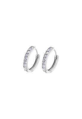 Aros LP3396-4/2 Lotus Silver Mujer Hoops