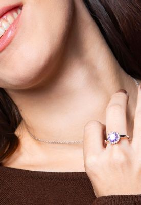 Imagen 2 del producto Anillo LP3791-3/212 Lotus Silver Mujer Mystic