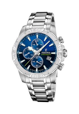 Reloj F20704/4 Festina Azul Hombre Timeless Chronograph