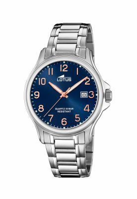 Reloj 18645/2 Lotus Azul Hombre Acero Clasico