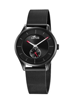 Reloj 18821/1 Lotus Negro Mujer Minimalist