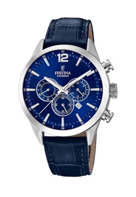 Reloj F20542/2 Festina Azul Hombre Timeless Chronograph