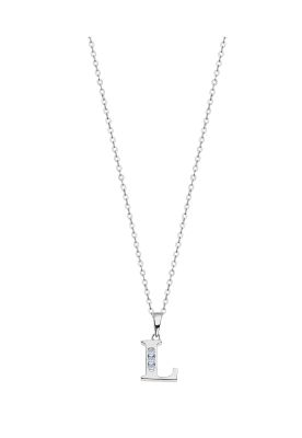 Collar LP3054-1/L Lotus Silver Mujer Trendy