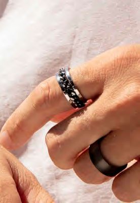 Imagen 2 del producto Anillo LS2394-3/224 Lotus Style Hombre Dark Style