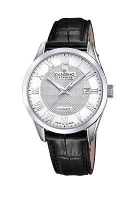 Reloj C4710/B Candino Swiss Plateado Hombre Couple Classic