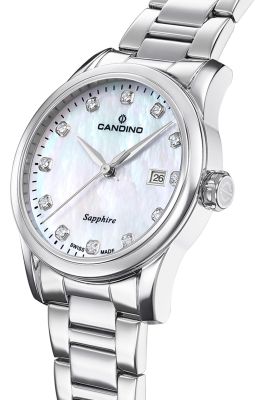 Imagen 2 del producto Reloj C4738/1 Candino Swiss Blanco Nácar Mujer Couples Classic