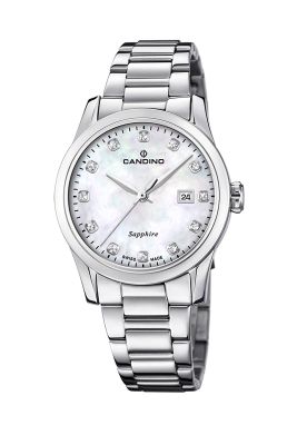 Reloj C4738/1 Candino Swiss Blanco Nácar Mujer Couples Classic