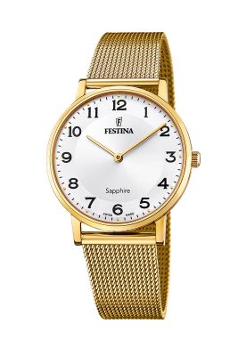 Reloj F20022/5 Festina Swiss Blanco Hombre Swiss Made