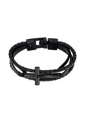 Pulsera LS2380-2/1 Lotus Style Hombre Men In Black