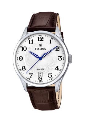 Reloj F20426/1 Festina Blanco Hombre Acero Clásico